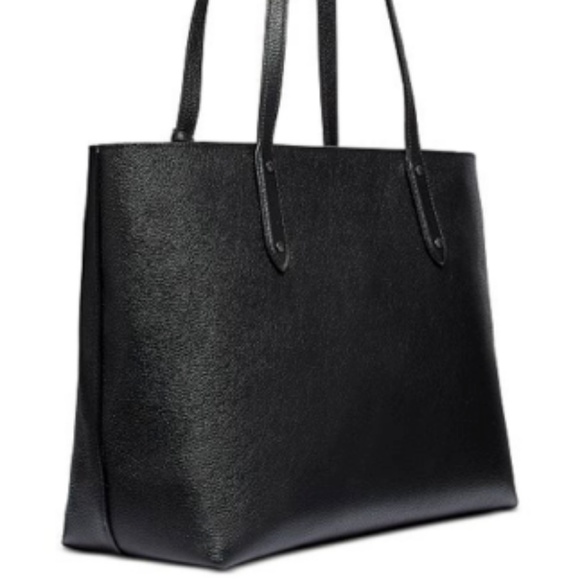 SOLD ** Coach Central Leather Tote With Rexy - Picture 5 of 7